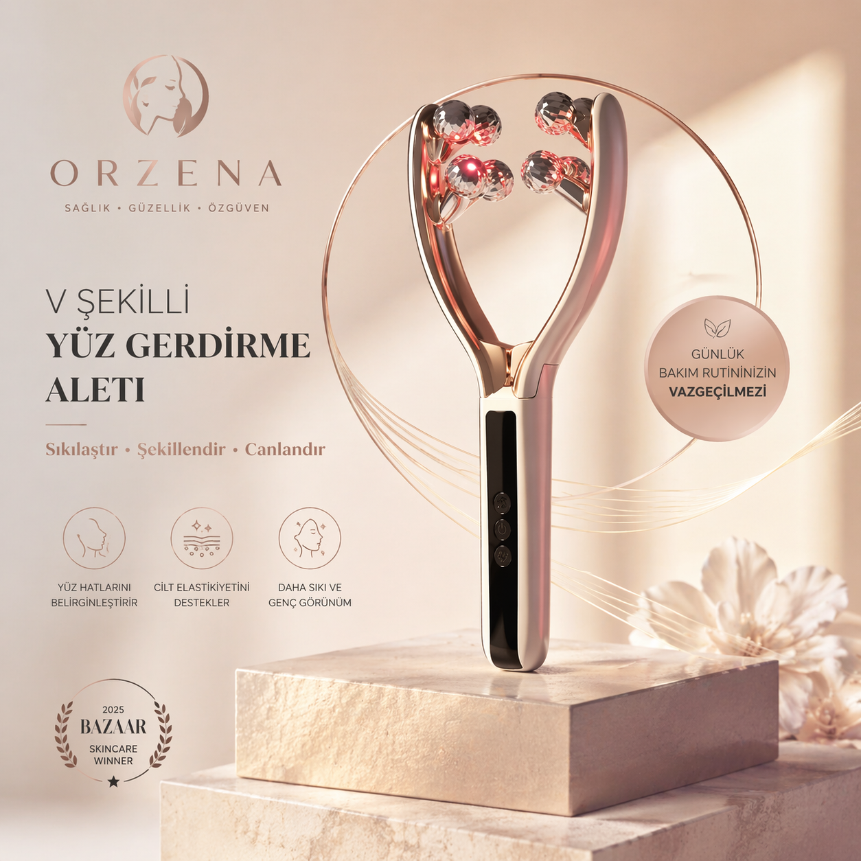 Orzena Yüz Gerdirme Aleti